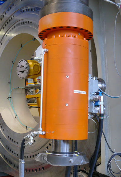 Servomoteur hydraulique radial orange