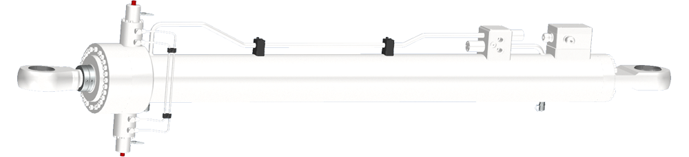 Vérins hydrauliques avec verrouillage