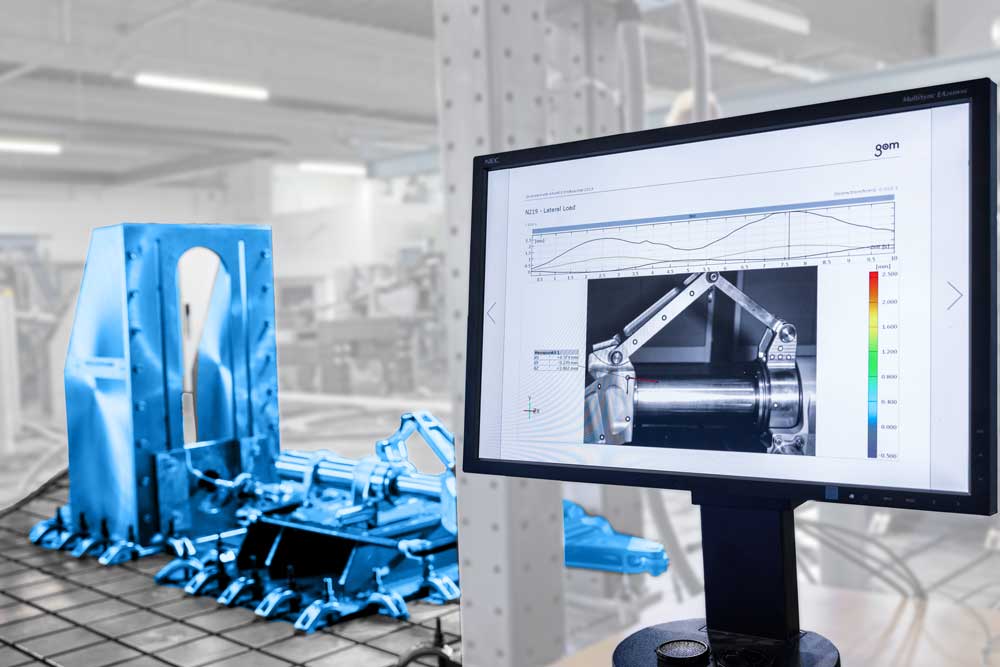 Commande par tablette du banc d'essai ouvert