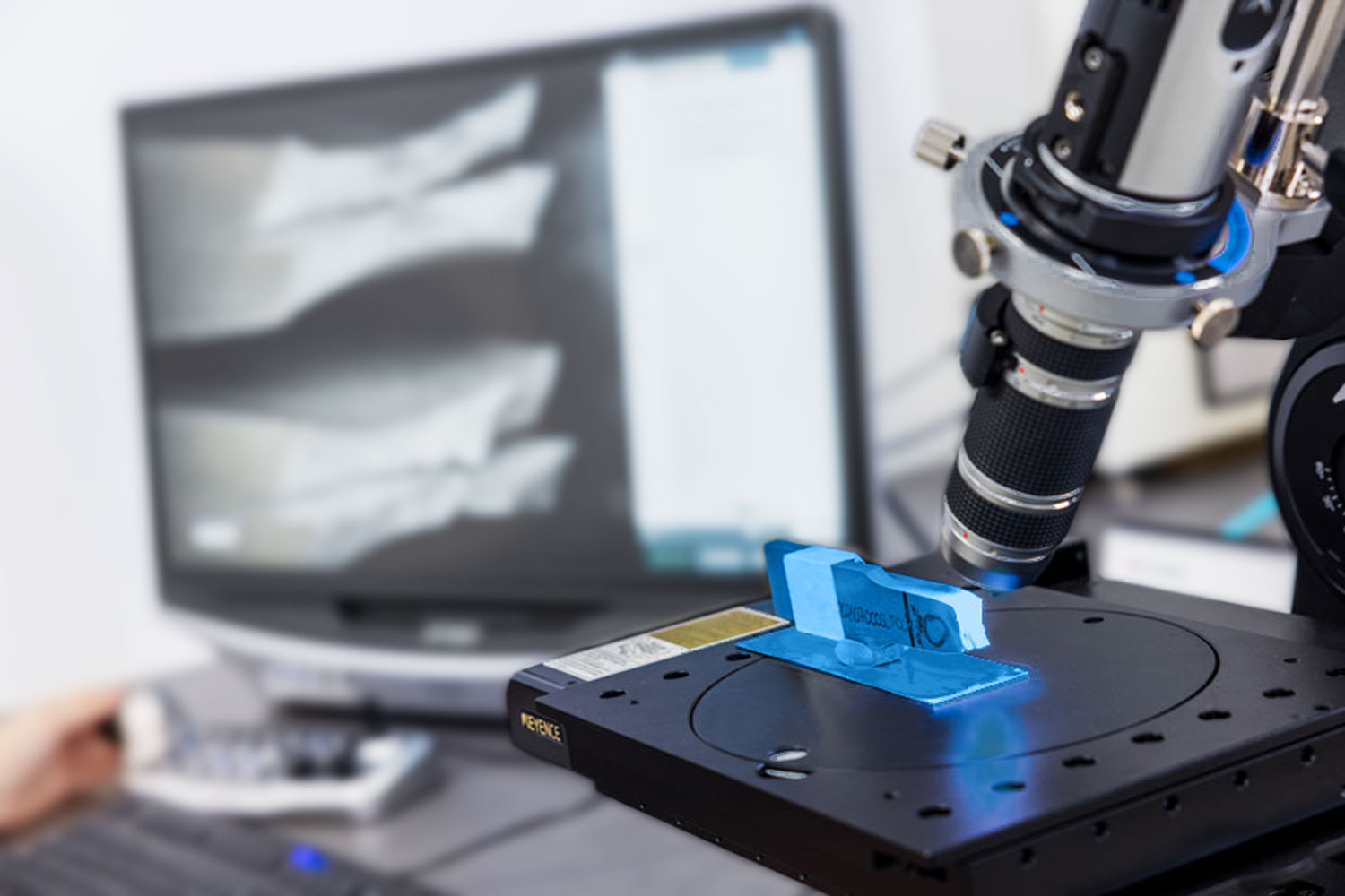 Photo de caméras à haute vitesse pour la mesure optique des composants testés