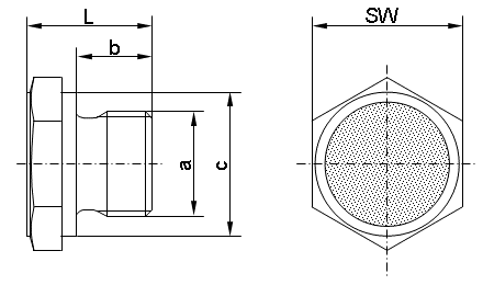 Schéma filtre à l'air - filtre de ventilation, filtre à vis