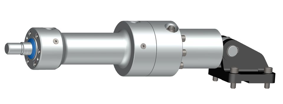 Fixation du vérin côté arriére