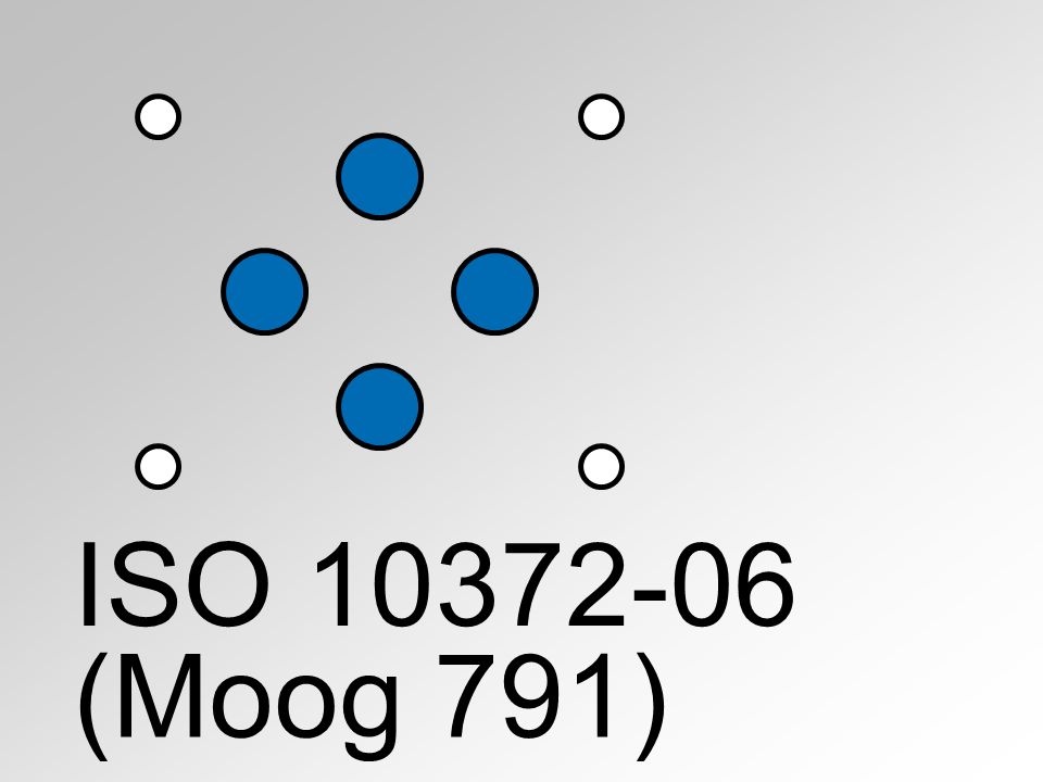 Plaque embase ISO 10372-06, Moog 791