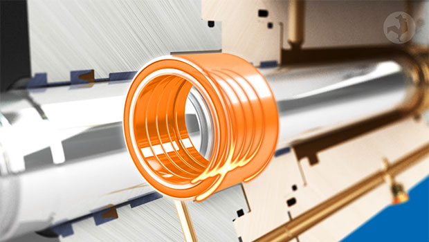 Vérin hydropulseur avec Servofloat® - bague d'étanchéité flottante